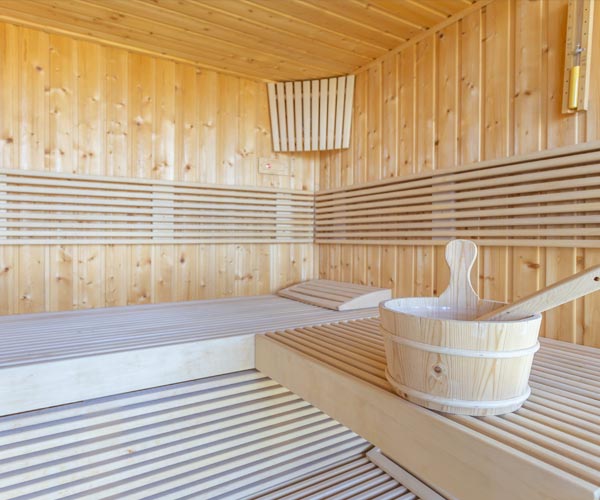 The sauna