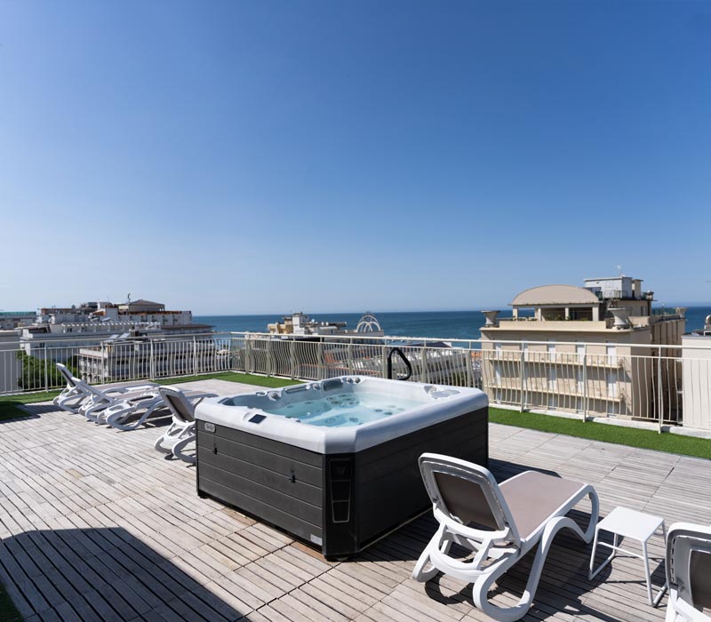 Terrazza spa panoramica